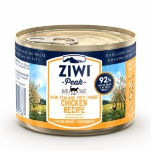 ジウィピーク キャット缶 フリーレンジチキン 185g ZIWI PEAK 猫用 キャット 主食 フード 鶏肉