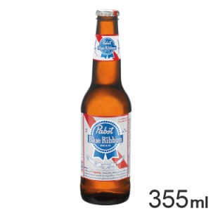 パブストブルーリボン 瓶 355ml ギフト ラッピング済 ビール ラガー アメリカンラガー アメリカ Pabst Brewing Blue Ribbon 瓶ビール す