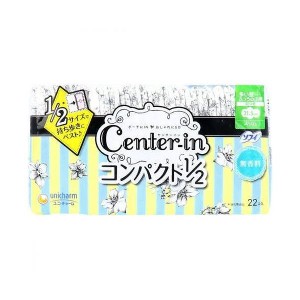 ユニ・チャーム cIコンパクト1/2無香料多い昼用22枚