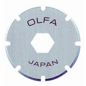 オルファ OLFA(オルファ) 円形替刃 XB173 ミシン目ロータリー替刃 2枚入