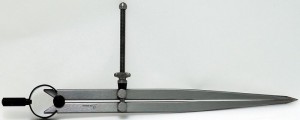 シンワ測定 鋼製コンパス スプリング付 B 20cm 73067
