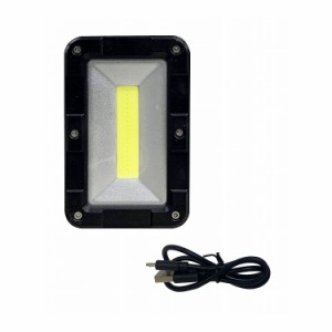 ムサシ musashi 充電式マルチLEDライト 角型 5W COB-WL003