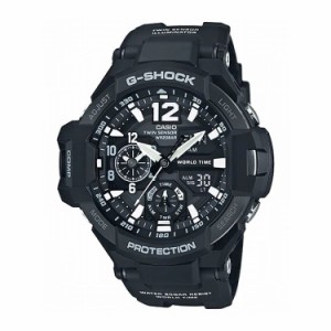 【国内正規品】 G-SHOCK Gショック GA-1100-1AJF カシオ CASIO ジーショック メンズ アナログ ブラック 20気圧防水 無機ガラス 樹脂ベル