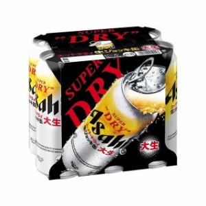 【4個セット】 アサヒ スーパーDRY 生ジョッキ缶 大生缶 485mlx6 x4 まとめ買い まとめ売り お徳用 大容量 セット販売(代引不可)【送料無