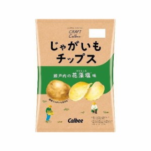 【12個セット】 カルビー じゃがいもチップス瀬戸内花藻塩味 65g x12 まとめ買い まとめ売り お徳用 大容量 セット販売(代引不可)