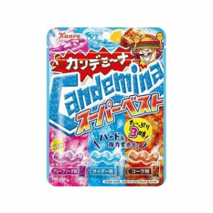 【6個セット】 カンロ カンデミーナグミ スーパーベスト 72g x6 まとめ買い まとめ売り お徳用 大容量 セット販売(代引不可)