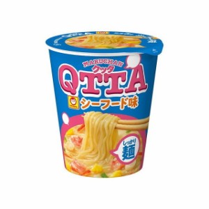 【12個セット】 マルちゃん QTTAシーフード味 カップ 75g x12 まとめ買い まとめ売り お徳用 大容量 セット販売(代引不可)【送料無料】