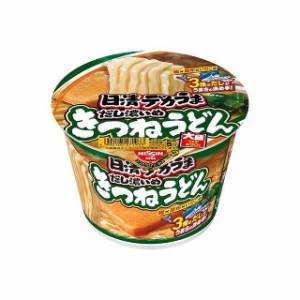 【12個セット】 日清食品 デカうま きつねうどん カップ 106g x12 まとめ買い まとめ売り お徳用 大容量 セット販売(代引不可)【送料無料