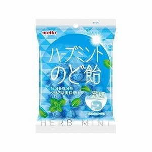 【10個セット】 名糖 ハーブミントのど飴 75g x10 まとめ買い まとめ売り お徳用 大容量 セット販売(代引不可)