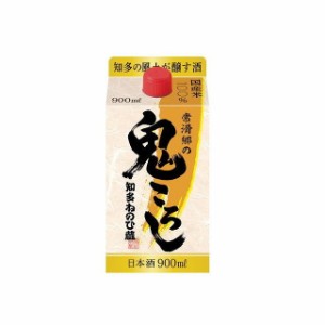 【6個セット】 清酒 知多ねのひ蔵常滑郷の鬼ころしパック 900ML x6 まとめ買い まとめ売り お徳用 大容量 セット販売(代引不可)【送料無