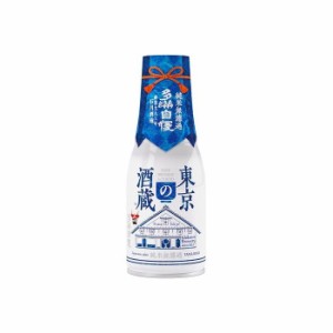 【24個セット】 多満自慢 東京の酒蔵 純米無濾過 ボトル 缶 180ml x24 セット まとめ売り セット販売 お徳用 おまとめ品(代引不可)【送料