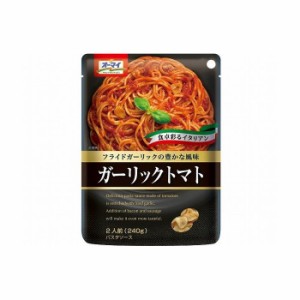 【12個セット】 オーマイ ガーリックトマト 240g x12コ(代引不可)【送料無料】