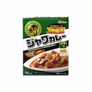 【10個セット】 ハウス レトルトジャワカレー 中辛 200g x10コ(代引不可)【送料無料】