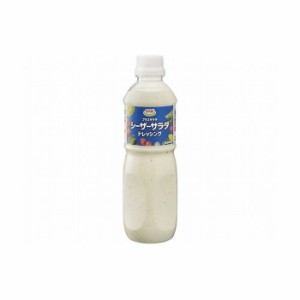 【6個セット】 エスエスケイフーズ プラスサラダ シーザーサラダドレッシング 490ml x6コ(代引不可)【送料無料】