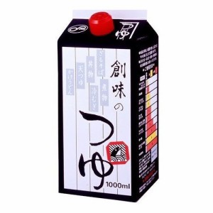 【6個セット】 創味食品 つゆ 1L x6コ(代引不可)【送料無料】