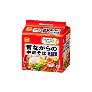 【6個セット】 マルちゃん 昔ながらの中華そば 5食 108gX5 x6 まとめ売り セット販売 お徳用 おまとめ品(代引不可)【送料無料】