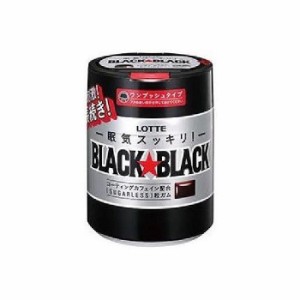 【6個セット】 ロッテ ブラックブラック粒ワンプッシュボトル 140g x6 まとめ売り セット販売 お徳用 おまとめ品(代引不可)【送料無料】