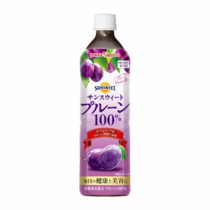 【12個セット】 ポッカ サンスウィートプルーン100% 900ml x12(代引不可)【送料無料】