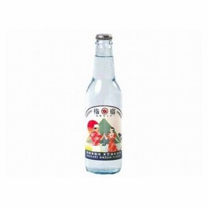 【24個セット】 友桝飲料 指宿温泉サイダー 瓶 330ml x24(代引不可)【送料無料】