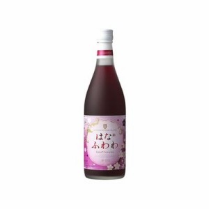 朝日町 はなふわわ 赤 甘口 720ml(代引不可)【送料無料】