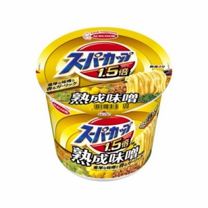 エースコック ＳＣ１．５倍 みそラーメン カップ 129g x12 12個セット(代引不可)【送料無料】