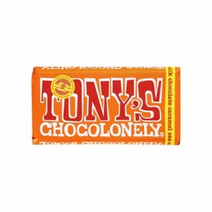 トニーズ ミルクチョコレート キャラメルシーソルト 180g x3 3個セット(代引不可)【送料無料】