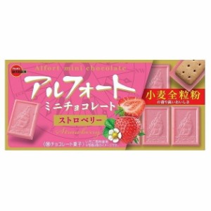 【10個セット】 ブルボン アルフォート ミニチョコストロベリー 12個 x10(代引不可)