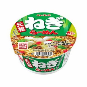 【12個セット】 ニュータッチ 元祖ねぎらーめん カップ 100g x12(代引不可)【送料無料】