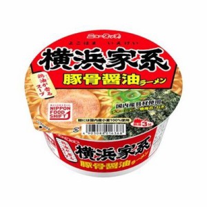 【12個セット】 ニュータッチ 横浜家系 豚骨醤油ラーメン 108g x12(代引不可)【送料無料】