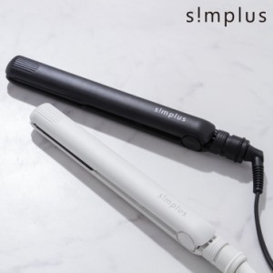 ヘアアイロン マイナスイオン ストレート プロ仕様230℃ 海外対応 24mm 専用ポーチ付 simplus SP-RHST02 ストレートアイロン【送料無料】