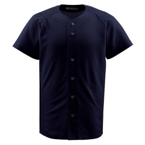 デサント（DESCENTE） ジュニアフルオープンシャツ （野球） JDB1010 ブラック 130（代引不可）