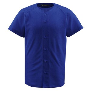 デサント（DESCENTE） ジュニアフルオープンシャツ （野球） JDB1010 ロイヤル 30（代引不可）