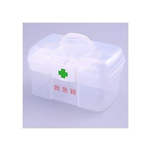 （まとめ） 吉川国工業所 キャリング救急箱 W277×D182×H165mm 1個 【×4セット】（代引不可）