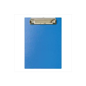 (業務用セット) ハンディー・クリップボード A5 E型 ブルー／QB-A501-B【×10セット】（代引不可）