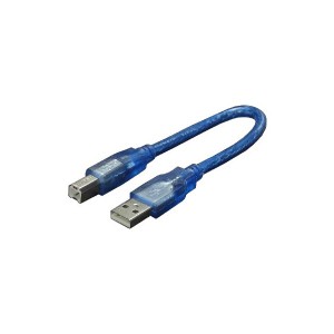 （まとめ）変換名人 ケーブル USB A（オス）→USB B（オス） USBA-B／CA20【×20セット】（代引不可）