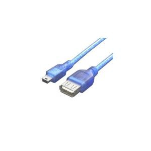 （まとめ）変換名人 USB A（メス）→miniUSB（オス） USBA-M5／CA20【×20セット】（代引不可）