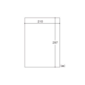 （業務用セット） ヒサゴ 目隠しラベル A4判 OP2402 5枚入 【×2セット】（代引不可）