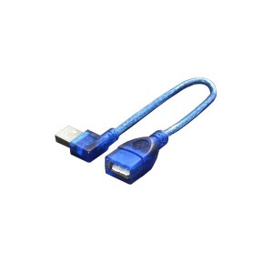 （まとめ）変換名人 USB L型ケーブル延長20（左L） USBA-CA20LL【×10セット】（代引不可）