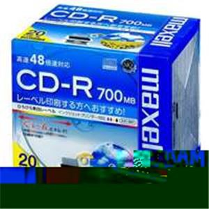 (業務用50セット) 日立マクセル HITACHI CD-R ＜700MB＞ CDR700S.WP.S1P20S 20枚 ×50セット（代引不可）