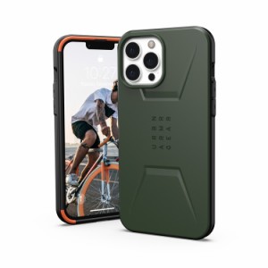 【日本正規代理店品】URBAN ARMOR GEAR iPhone 13 Pro Max(6.7) 2021対応耐衝撃ケースMagSafe対応 CIVILIAN オリーブ UAG-IPH21L-CMS-OL 