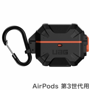 【日本正規代理店品】URBAN ARMOR GEAR Apple AirPods 第3世代用ケース ( 耐衝撃 / カラビナ付属 / ワイヤレス給電 / IP68 防塵・防水性
