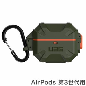 【日本正規代理店品】URBAN ARMOR GEAR Apple AirPods 第3世代用ケース ( 耐衝撃 / カラビナ付属 / ワイヤレス給電 / IP68 防塵・防水性