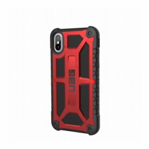 【日本正規代理店品】 URBAN ARMOR GEAR iPhone XS / X(5.8インチ) 対応ケース Monarch クリムゾン UAG-IPHX-P-CR【送料無料】