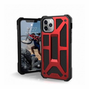 【日本正規代理店品】 URBAN ARMOR GEAR iPhone 11 Pro(5.8インチ)対応耐衝撃ケース MONARCH クリムゾン UAG-IPH19S-P-CR【送料無料】