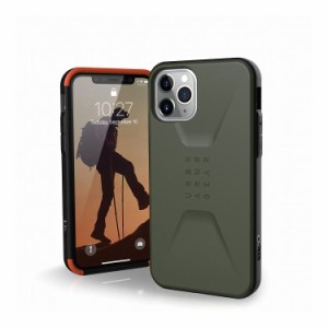 【日本正規代理店品】 URBAN ARMOR GEAR iPhone 11 Pro(5.8インチ)対応耐衝撃ケース CIVILIAN オリーブドラブ UAG-IPH19SS-OD【送料無料