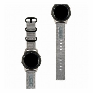 【日本正規代理店品】 URBAN ARMOR GEAR Galaxy Watchバンド Galaxy Watch 46mm用 NATOシリーズ グレイ UAG-GWLN-GR【送料無料】