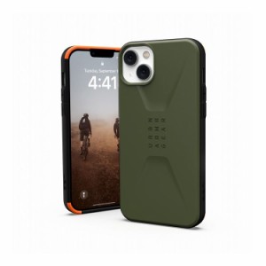 【日本正規代理店品】 URBAN ARMOR GEAR iPhone 14 Plus 6.7 2022対応 耐衝撃ケース CIVILIAN オリーブ UAG-IPH22LA-C-OL アイフォン ケ