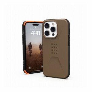 【日本正規代理店品】 URBAN ARMOR GEAR iPhone 14 Pro 6.1 2022対応 耐衝撃ケース CIVILIAN ダークアース UAG-IPH22MB-C-DE アイフォン 