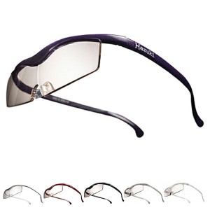 Hazuki ハズキルーペ コンパクト カラーレンズ 1.32倍 6色 メガネ型ルーペ 拡大鏡 老眼鏡 ブルーライト対応【送料無料】