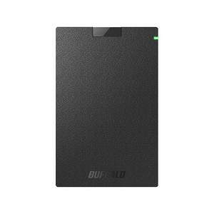 バッファロー USB3.1(Gen.1)対応 ポータブルHDD スタンダードモデル ブラック 1TB HD-PCG1.0U3-BBA(代引不可)【送料無料】